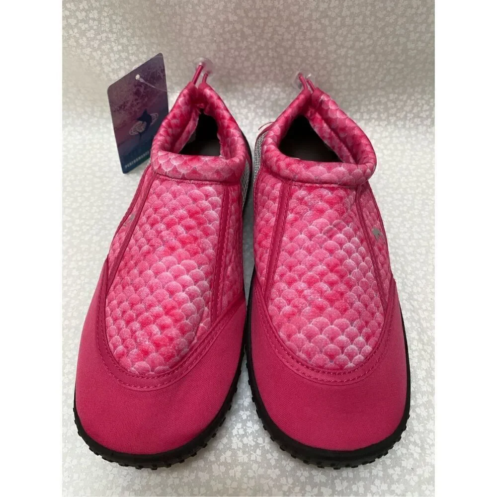 Reel Legends Girl’s Size 4 Pink Oceania K Water Shoes Aqua
